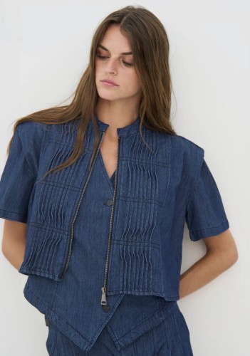 Żakiet Jeansowy NU Denmark