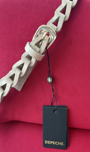 Pasek skórzany Depeche